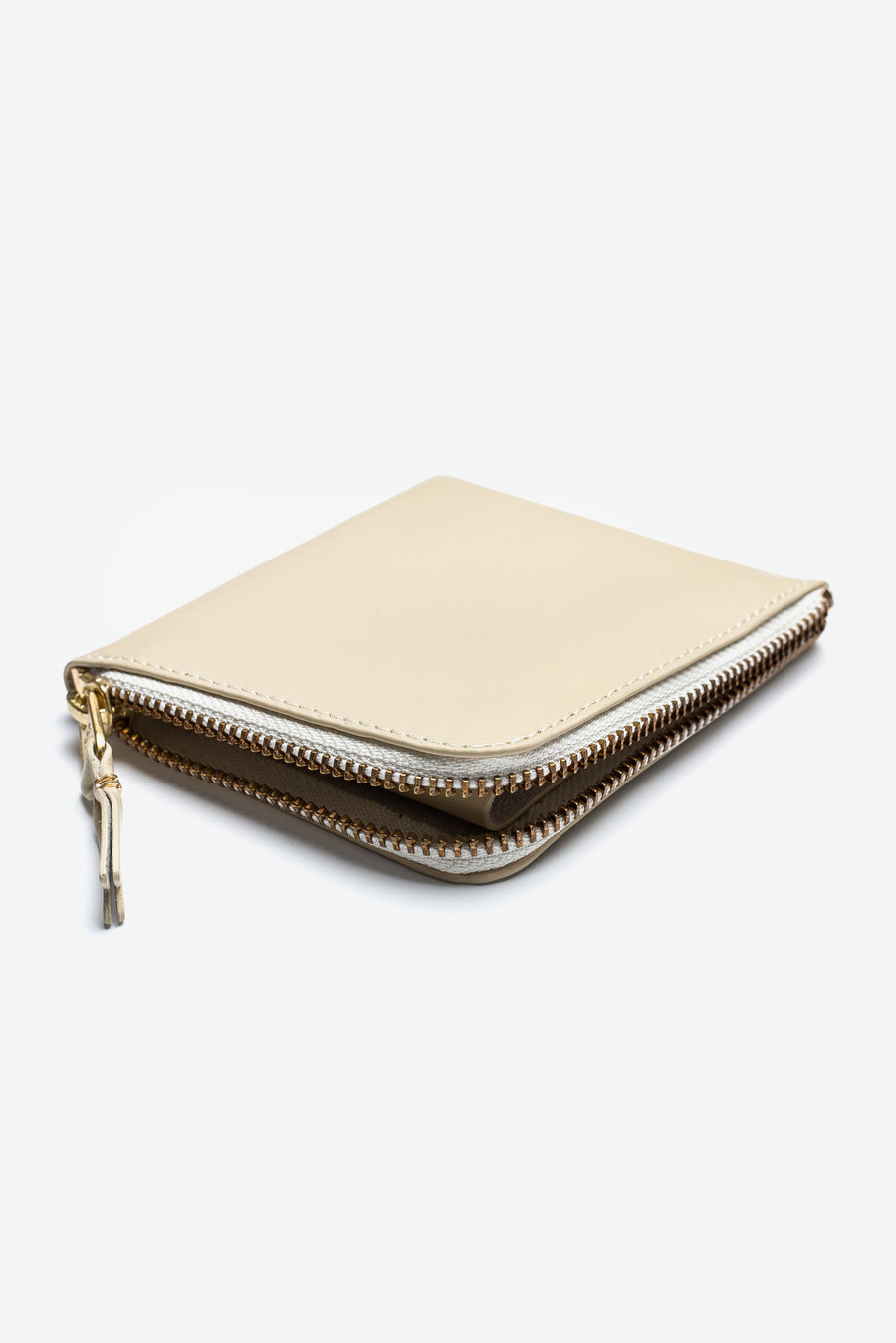 2-Sided Zip Wallet Off-White